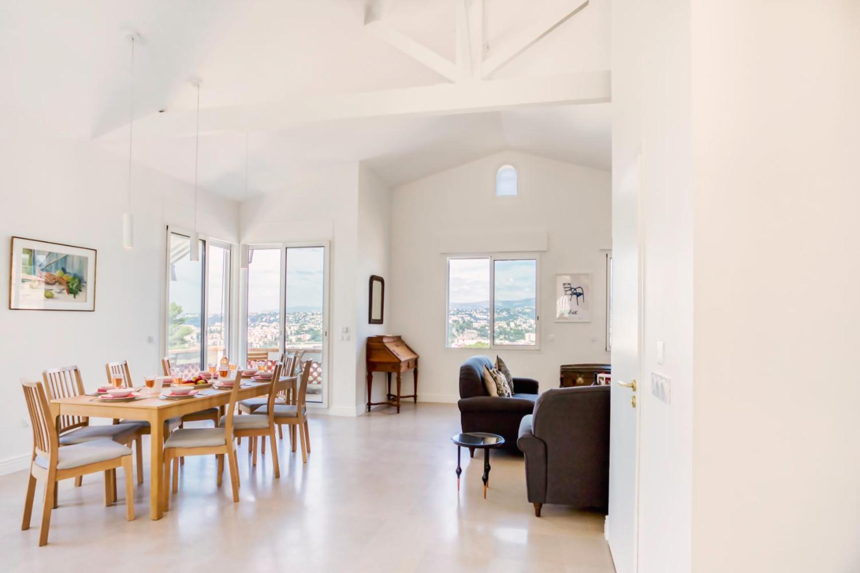 #54 Sea View 4 Bdr Ac Parking 5mins To Port Bbq Nizza