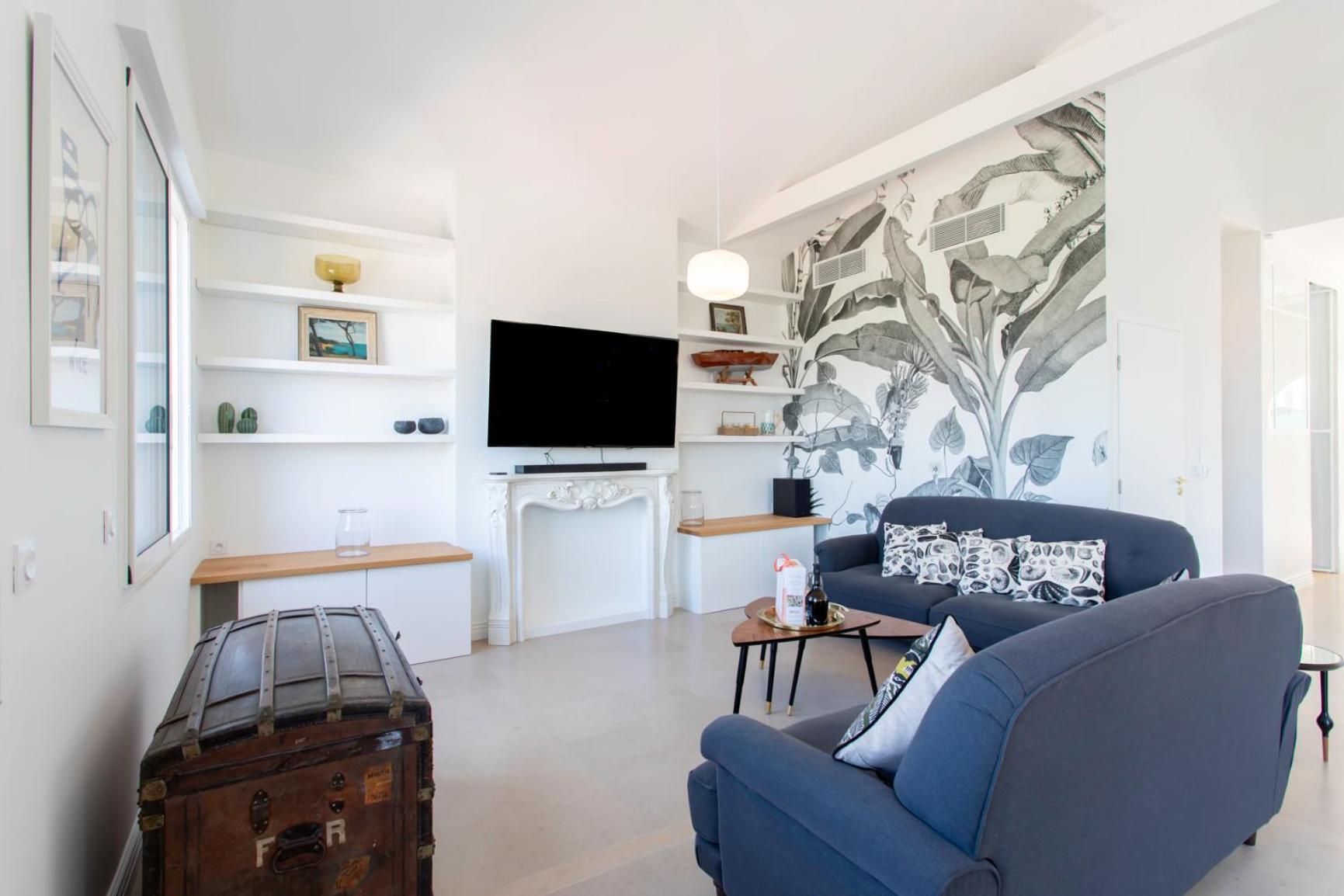#54 Sea View 4 Bdr Ac Parking 5mins To Port Bbq * Nice