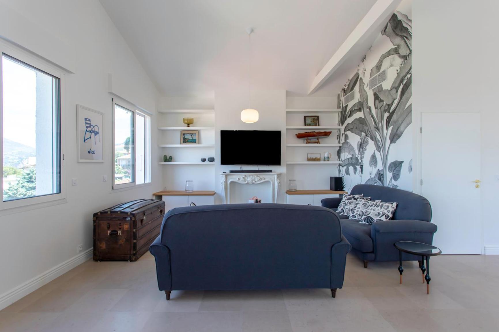 #54 Sea View 4 Bdr Ac Parking 5mins To Port Bbq Villa *
