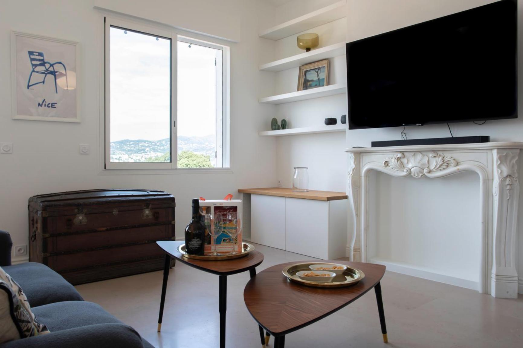 Villa #54 Sea View 4 Bdr Ac Parking 5mins To Port Bbq Nice